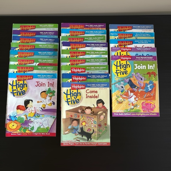 Highlights Other - Highlights High Five Magazine Collection 23 Magazines